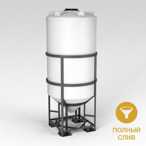 Емкость ФМ 2000л в обрешетке в Омске