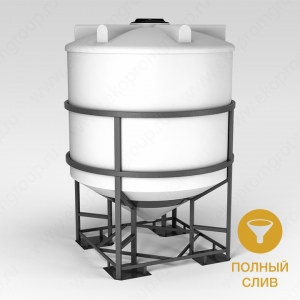 Емкость ФМ 5000л в обрешетке в Омске