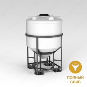Емкость ФМ 1000л в обрешетке в Омске