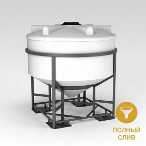 Емкость ФМ 3000л в обрешетке в Омске
