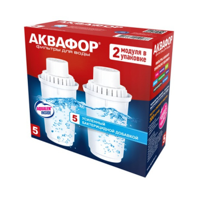 Сменный модуль В5 (В100-5) защита от бактерий (комплект из 2-х штук) в Омске