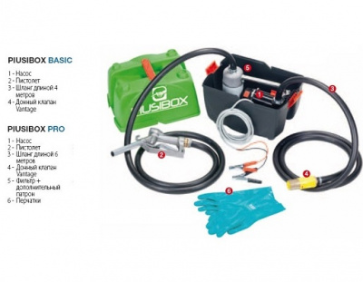 Piusi Box Pro комплект заправочный дизельного топлива солярки в Омске