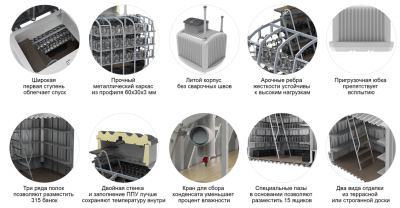 Погреб Rostok 8000 СТАНДАРТ в Омске